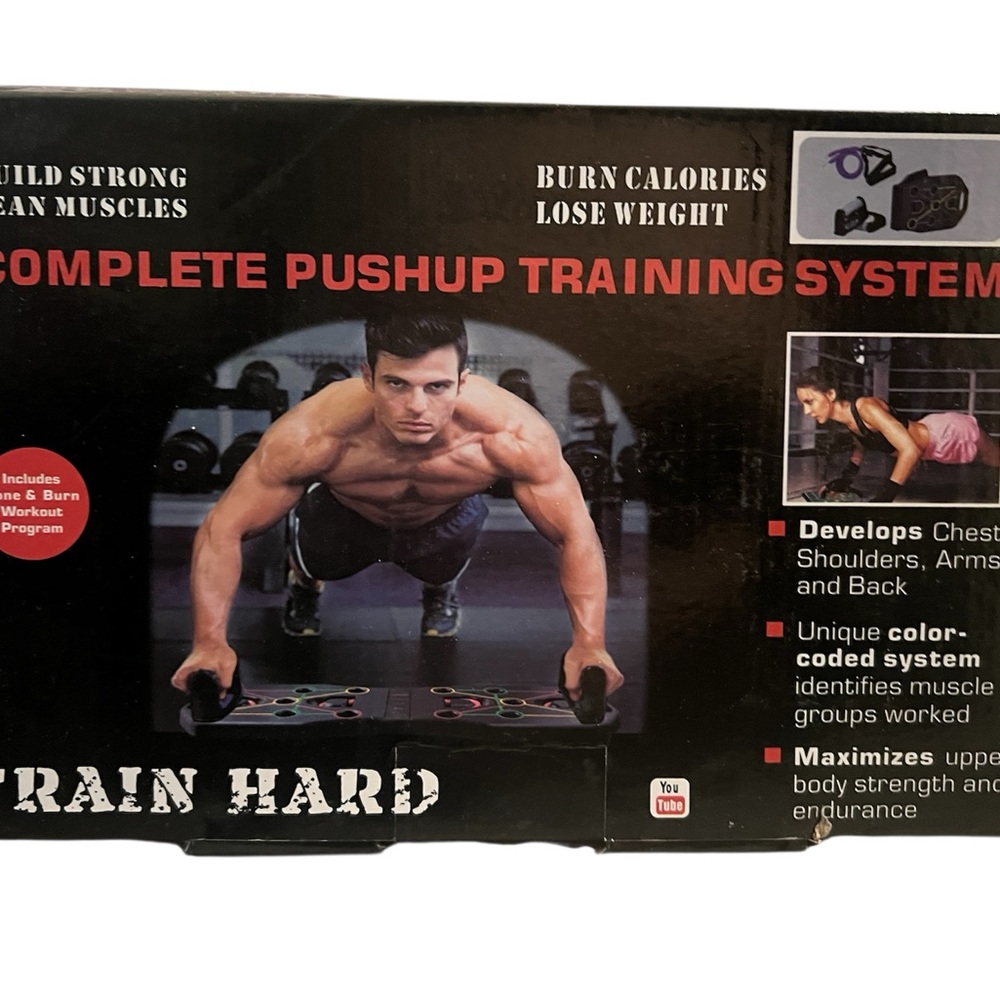 New Complete Pushup Training System